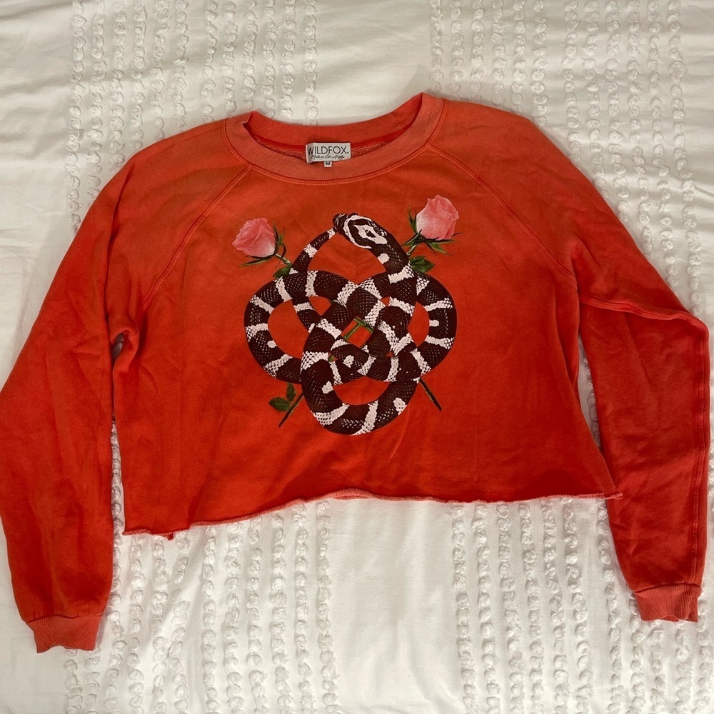 Wildfox Snake Charmer Sweatshirt